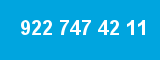 922 747 42 11